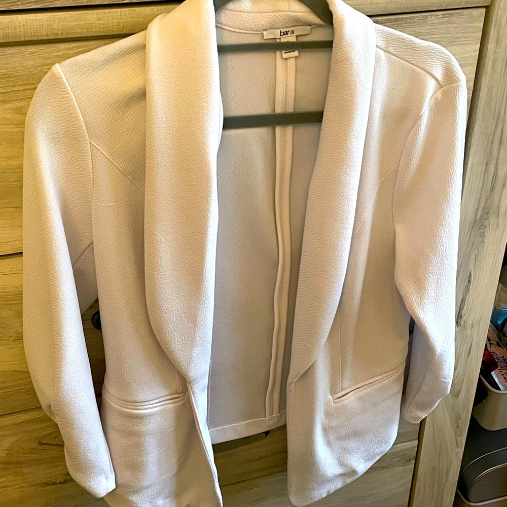 Small Bar III Blazer - White (worn once)